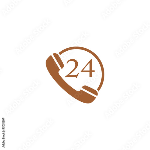 Icon 24h support.