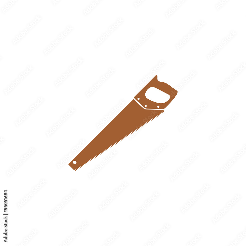 Fototapeta premium Icon Hacksaw.