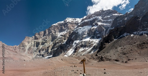 South face of Aconcagua