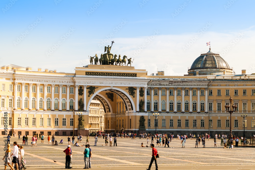 general staff building, Saint-Petersburg