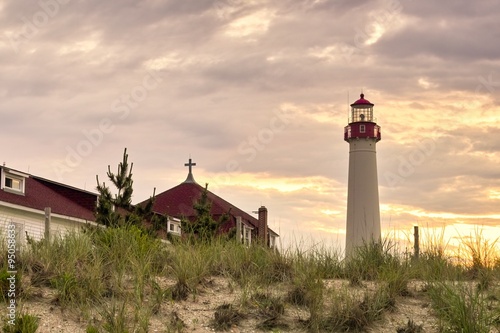 Tablou pe pânză Cape May point light house