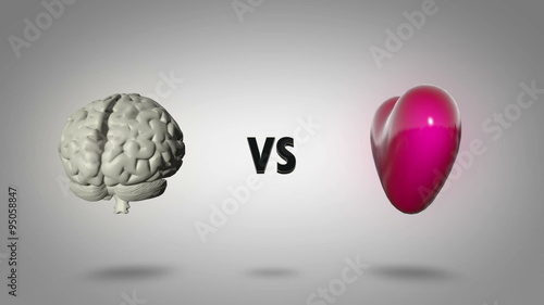 emotion vs mind - head vs heart