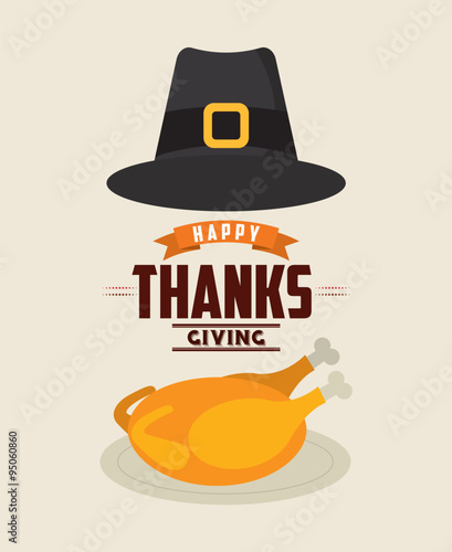 happy thanksgiving design