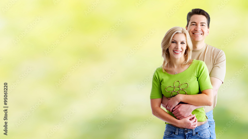 Fototapeta premium Happy couple.