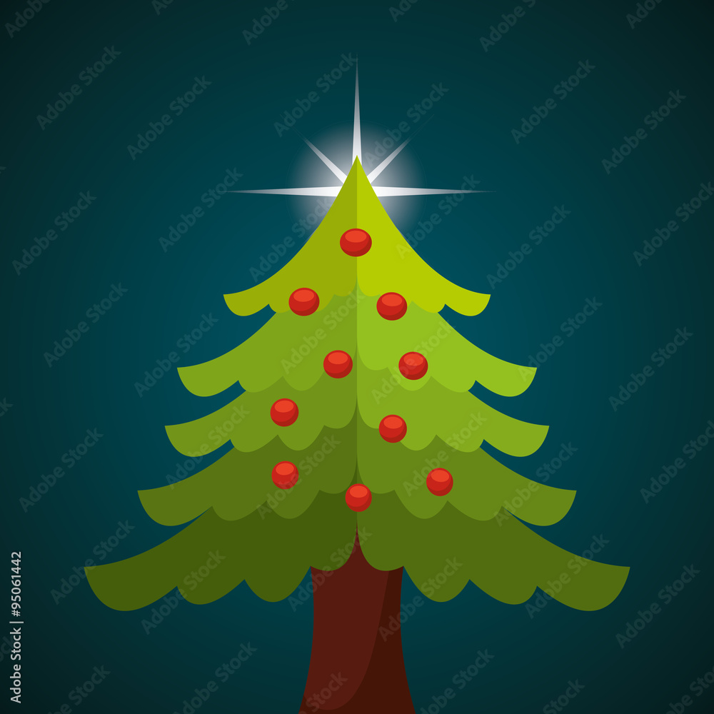 Obraz premium happy merry christmas 