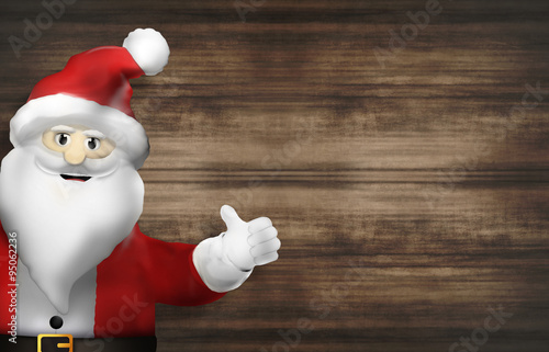 Santa Christmas Thumbs up
