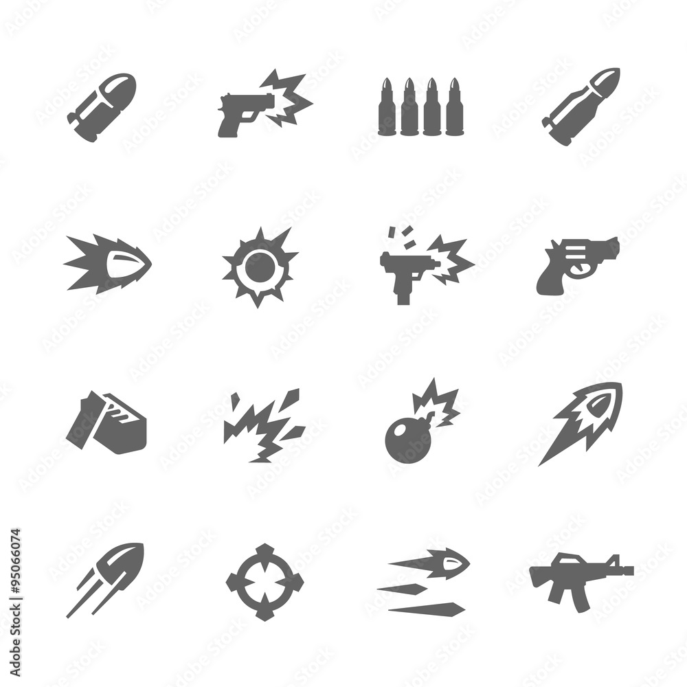 Simple Weapon Icons