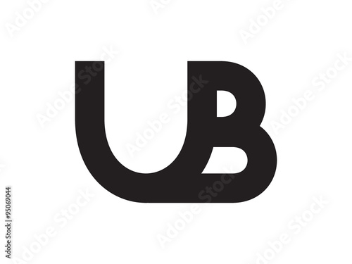 UB Letter Identity Monogram