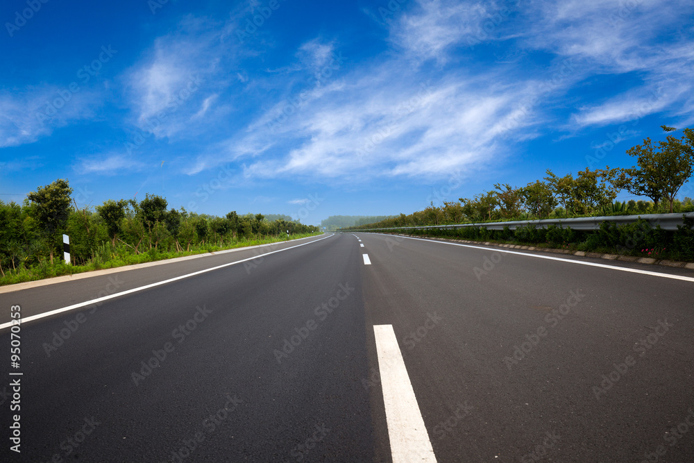 Empty highway