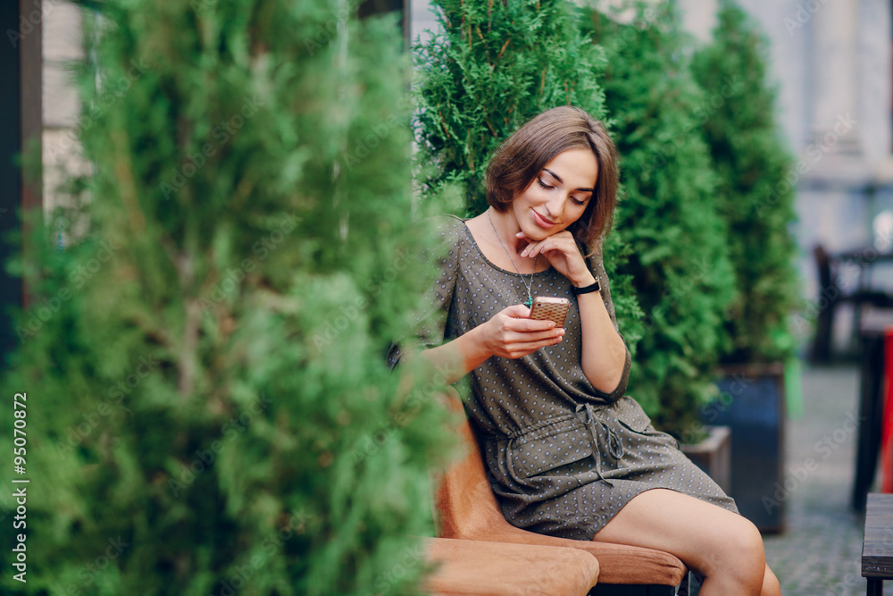 girl with phone girl with phone
