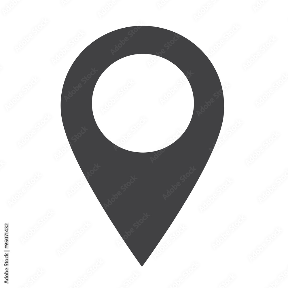 GPS location Map pointer icon