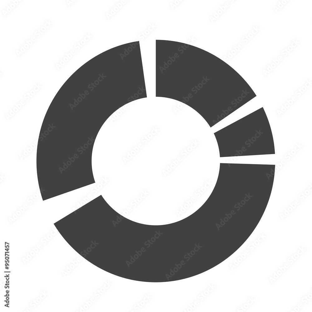 Simple diagram and graph icon