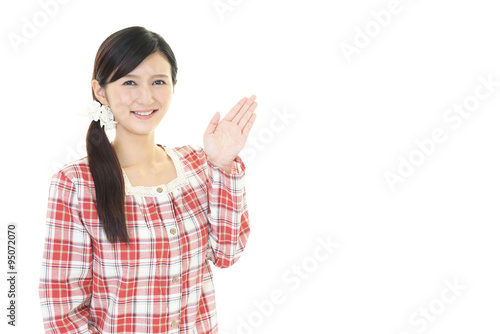 Wallpaper Mural 笑顔の女性 Torontodigital.ca