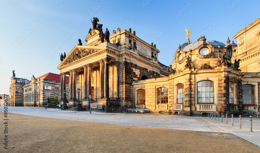 The Dresden Academy of Fine Arts is a vocational university of v