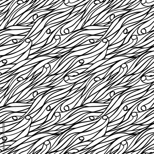 Wave seamless pattern