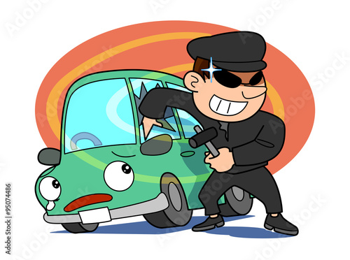 車上荒らし