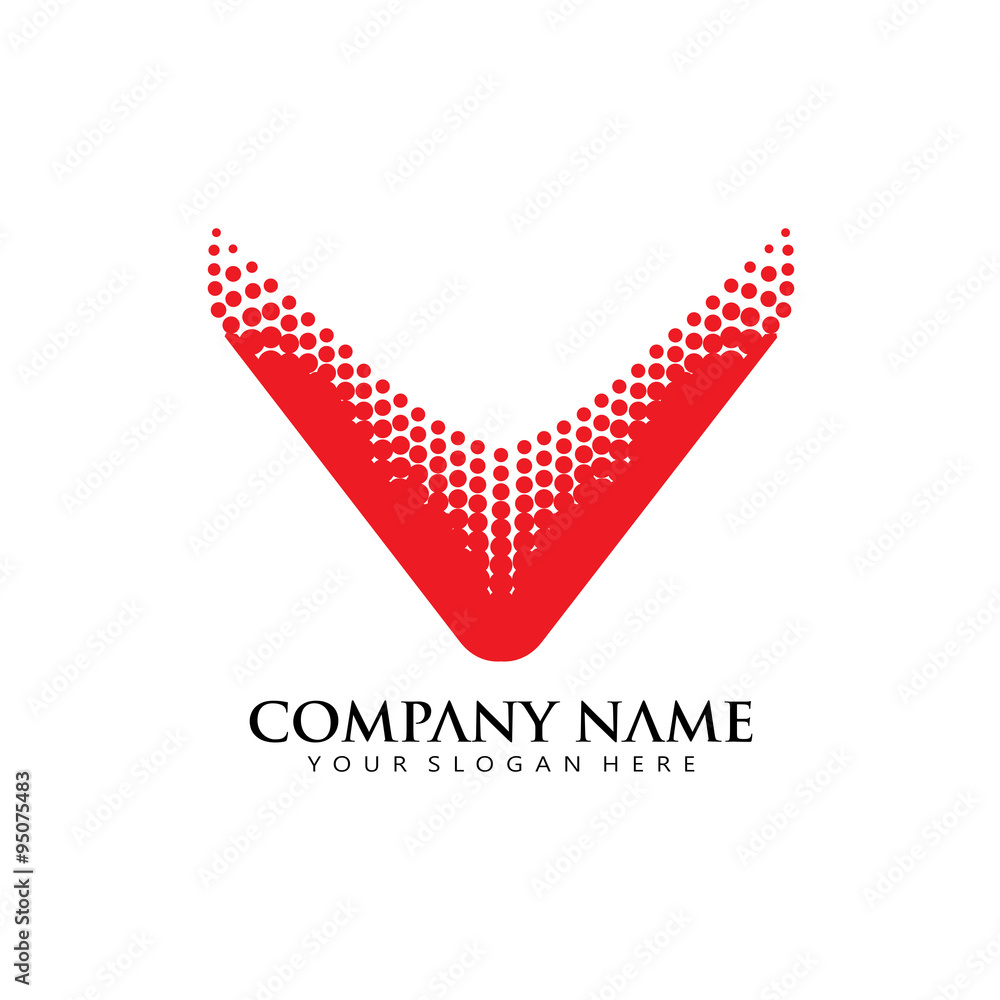 Dot Initial V Speed Classic logo icon Dot Initial V Speed Classic logo icon
