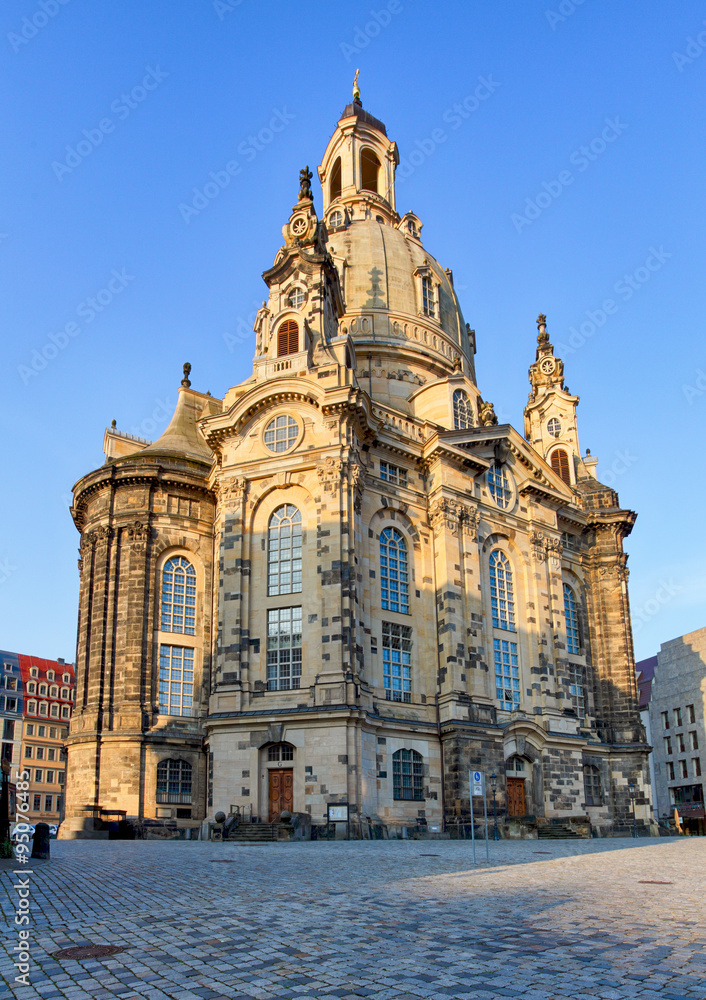 Frauenkirche cathedral in Dresden, Germany