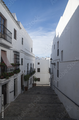 Fototapeta Naklejka Na Ścianę i Meble -  Andalucía. calles de Vejer de la Frontera. Cádiz