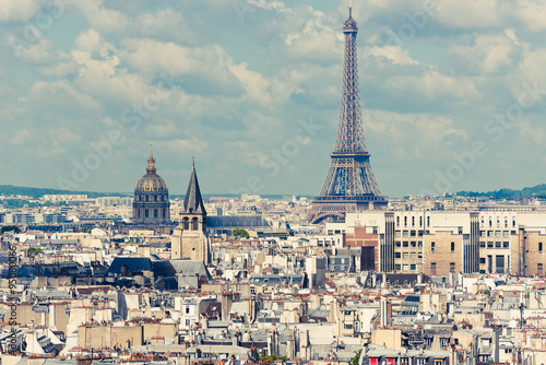 View on Paris form Notre Dame cathedral © Valeri Luzina