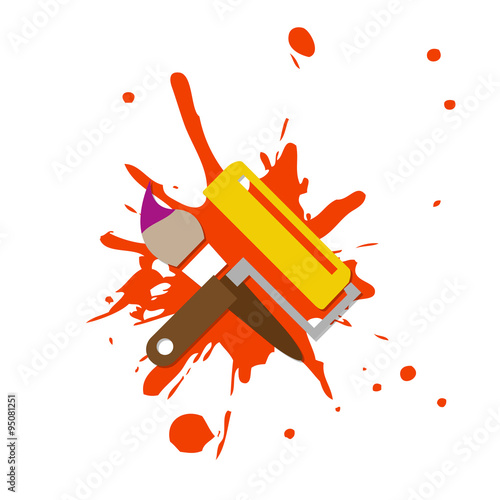 Web icon illustrator paint