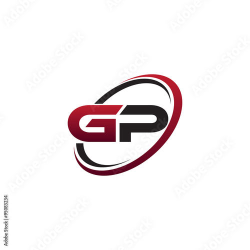 Modern Initial Logo Circle GP