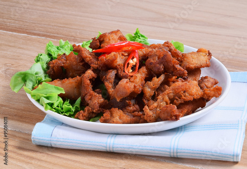 fried pork