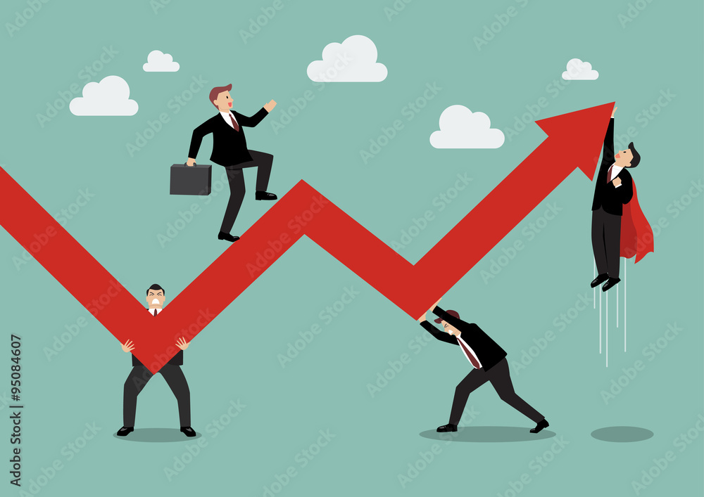Business Teamwork Maintaining Profits Business Teamwork Maintaining Profits