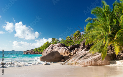 Traumstrand Anse Lazio auf den Seychellen