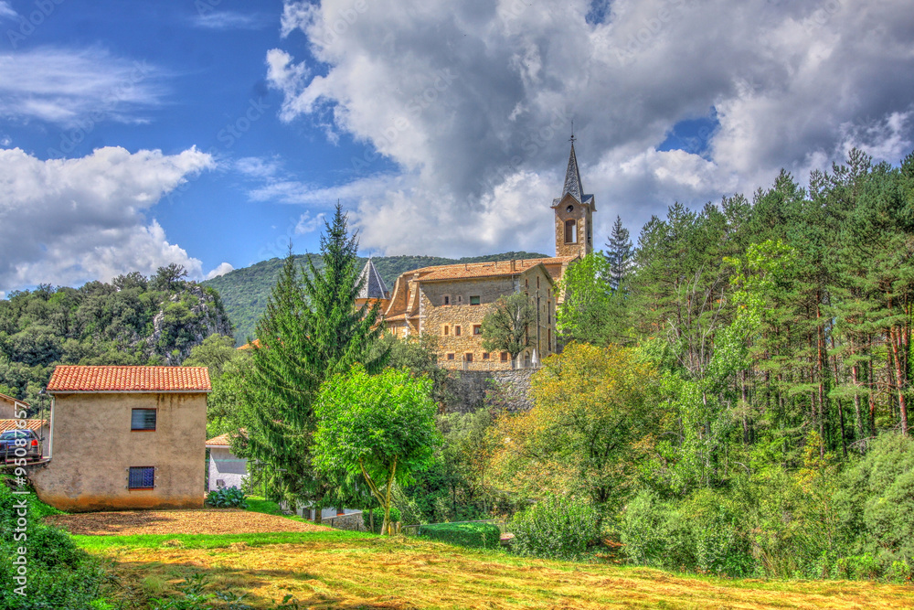 Fototapeta premium LOURDES DE LA NOU HDR