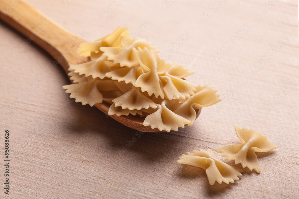 raw the pasta closeup raw the pasta closeup