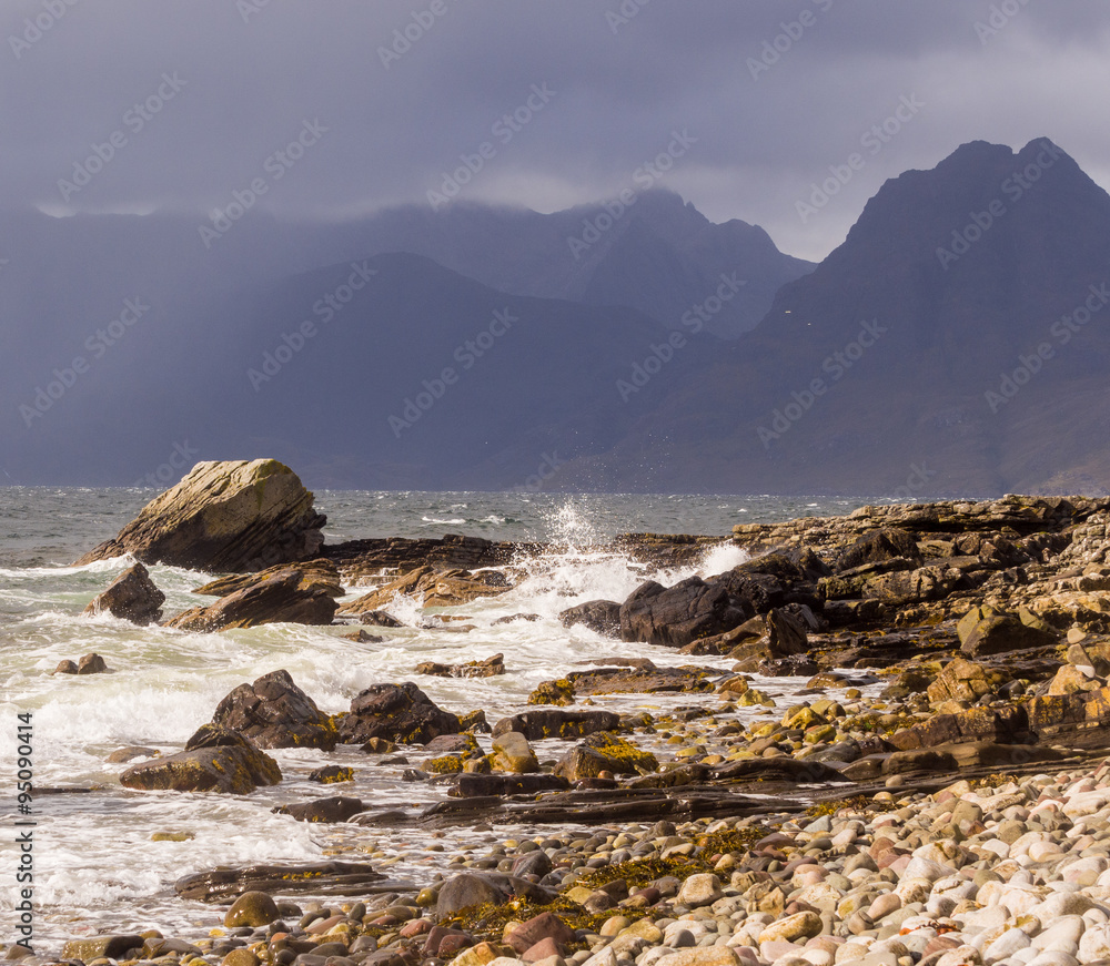 Aproaching Storms, Elgol, Isle of Skye, Scotland, UK Aproaching Storms, Elgol, Isle of Skye, Scotland, UK