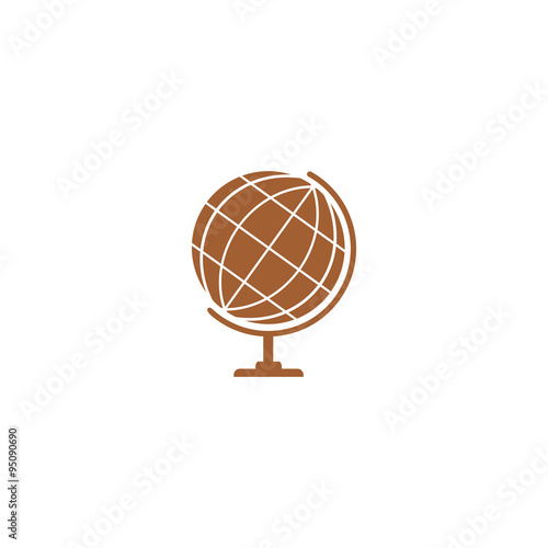 Globe icon.