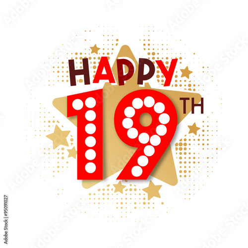Happy 19th Birthday