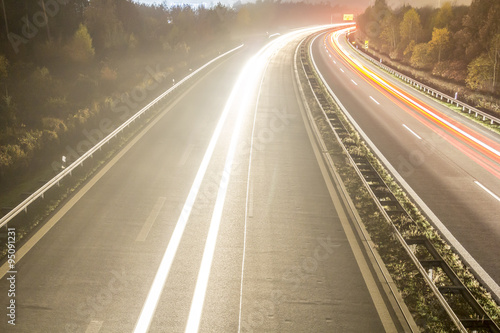Autobahn (Langzeitbelichtet) © Seegraphie