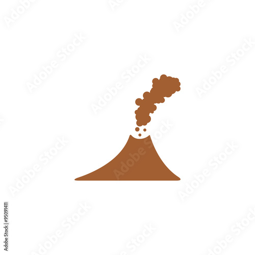 Icon of the volcano.