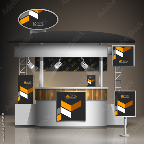 Exhibition stand template