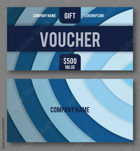 Modern Gift Voucher Template