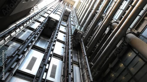 Gotham City elevators photo