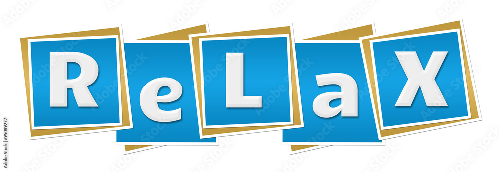 Relax Blue Squares Relax Blue Squares