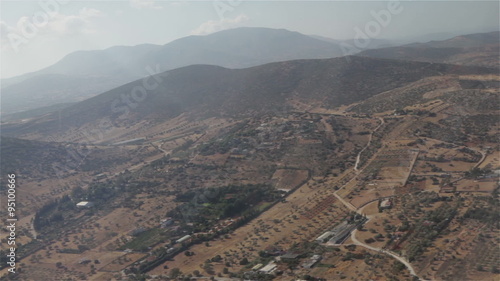 Greece near Athens aerial