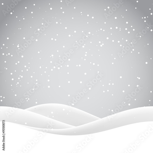 christmas snow hills