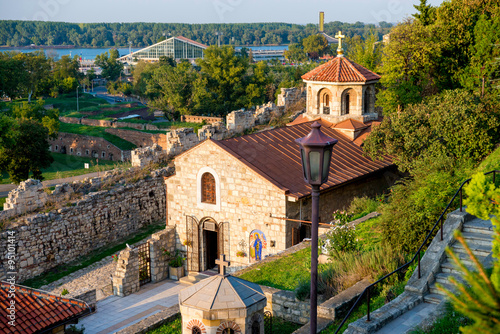 Church of St Petka at Kalemegdan fortress. Belgrade, Serbia photo