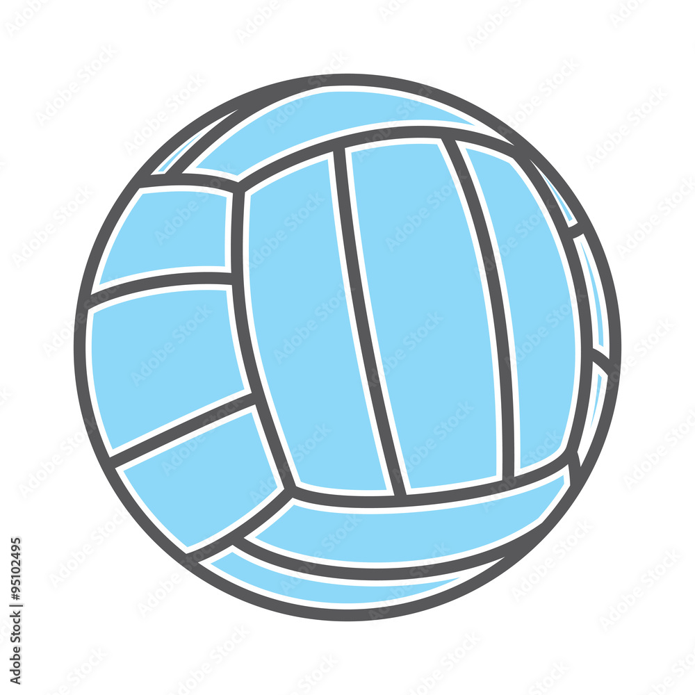 Volleyball ball vector illustration Volleyball ball vector illustration