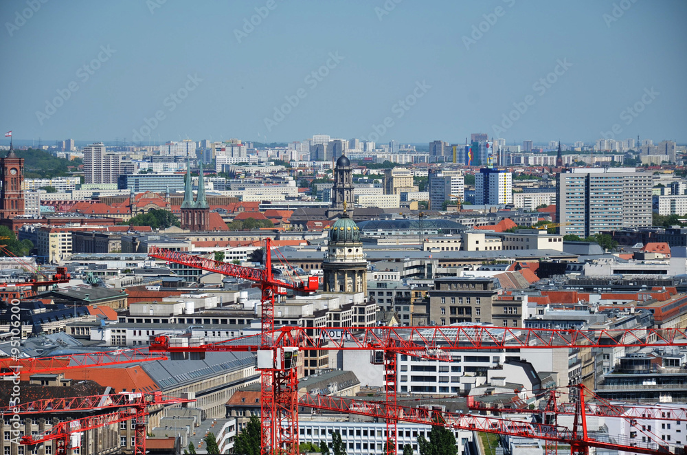 Obraz premium Über den Dächern von Berlin 