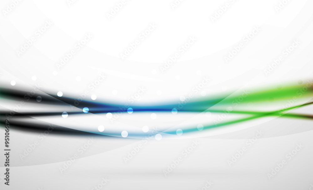 Obraz premium Colorful wave line, abstract background with light and shadow effects
