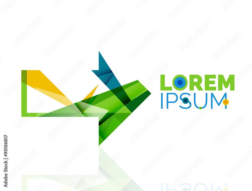 Vector arrow logo Vector arrow logo