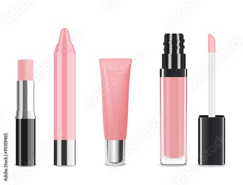 Lip gloss. Vector