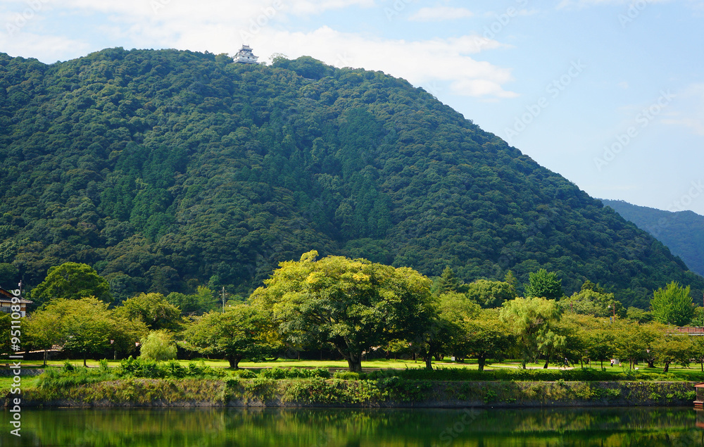 Iwakuni castle and mountain, Japan