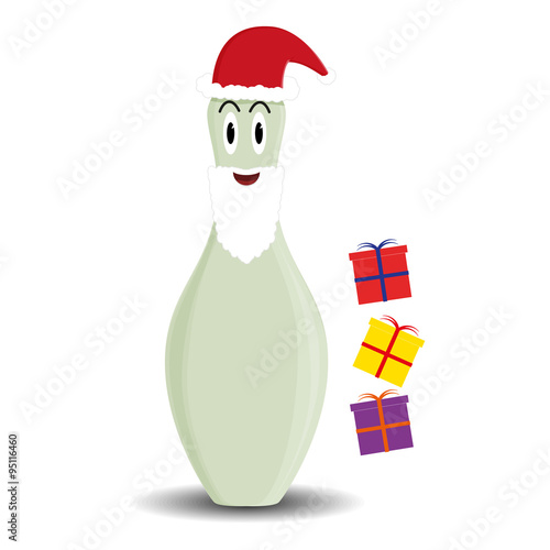 Skittle Santa male character